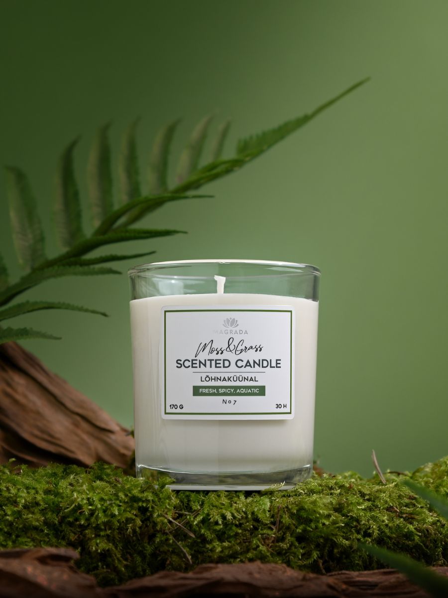 Moss&Grass Scented Candle - 170 g 1 2 2 1