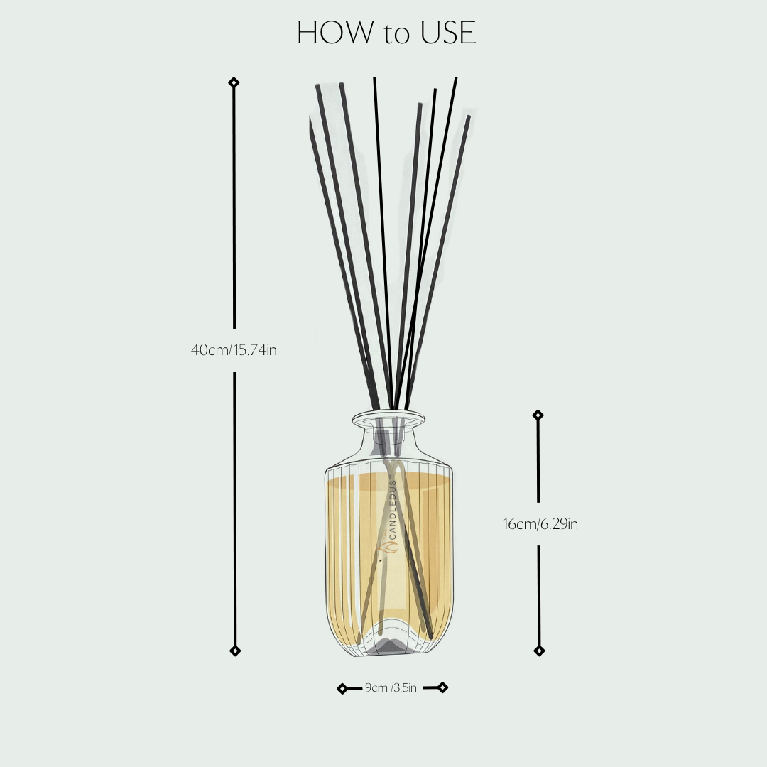 Luxurious Room Diffuser, 500ml - Champagne Rhubarb 4 Luxurious Room Diffuser, 500ml - Champagne Rhubarb - Billede 4