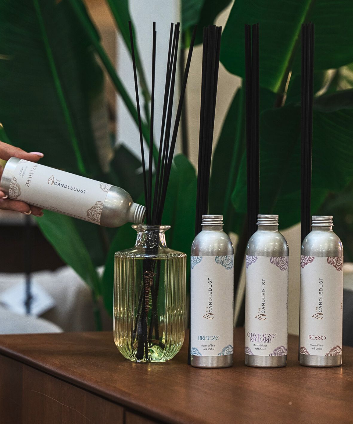 Luxurious Room Diffuser, 500ml - Champagne Rhubarb 8 Luxurious Room Diffuser, 500ml - Champagne Rhubarb - Billede 8