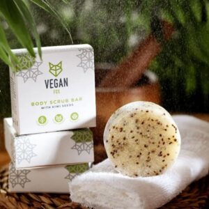 Body Scrub Bar With Kiwi Seeds