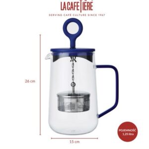 Gyro Teapot Blue, 1.25 liters