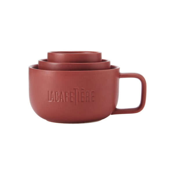 La Cafetière Red Coffee Mugs, 3 pcs - Billede 3
