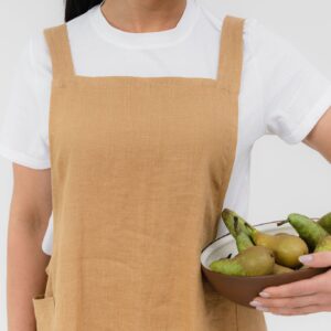 Japanese-Style Linen Apron